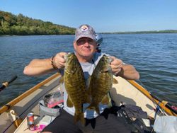 Large Smallmouth Bass in Maryland